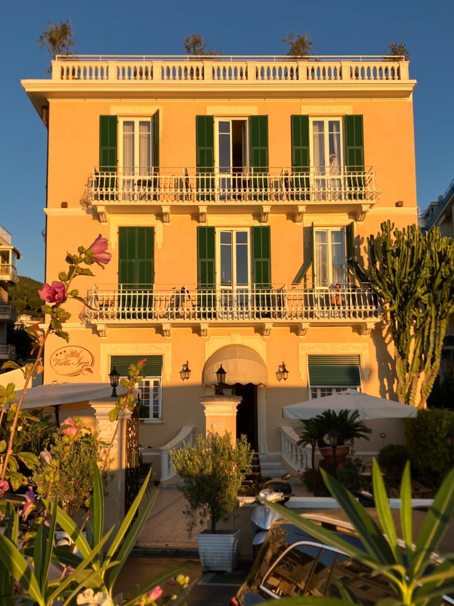 Hotel Villa Igea Alassio Esterno foto
